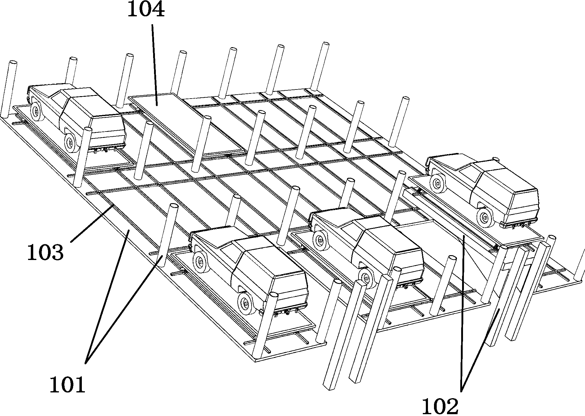 Huarong Road type three-dimensional garage