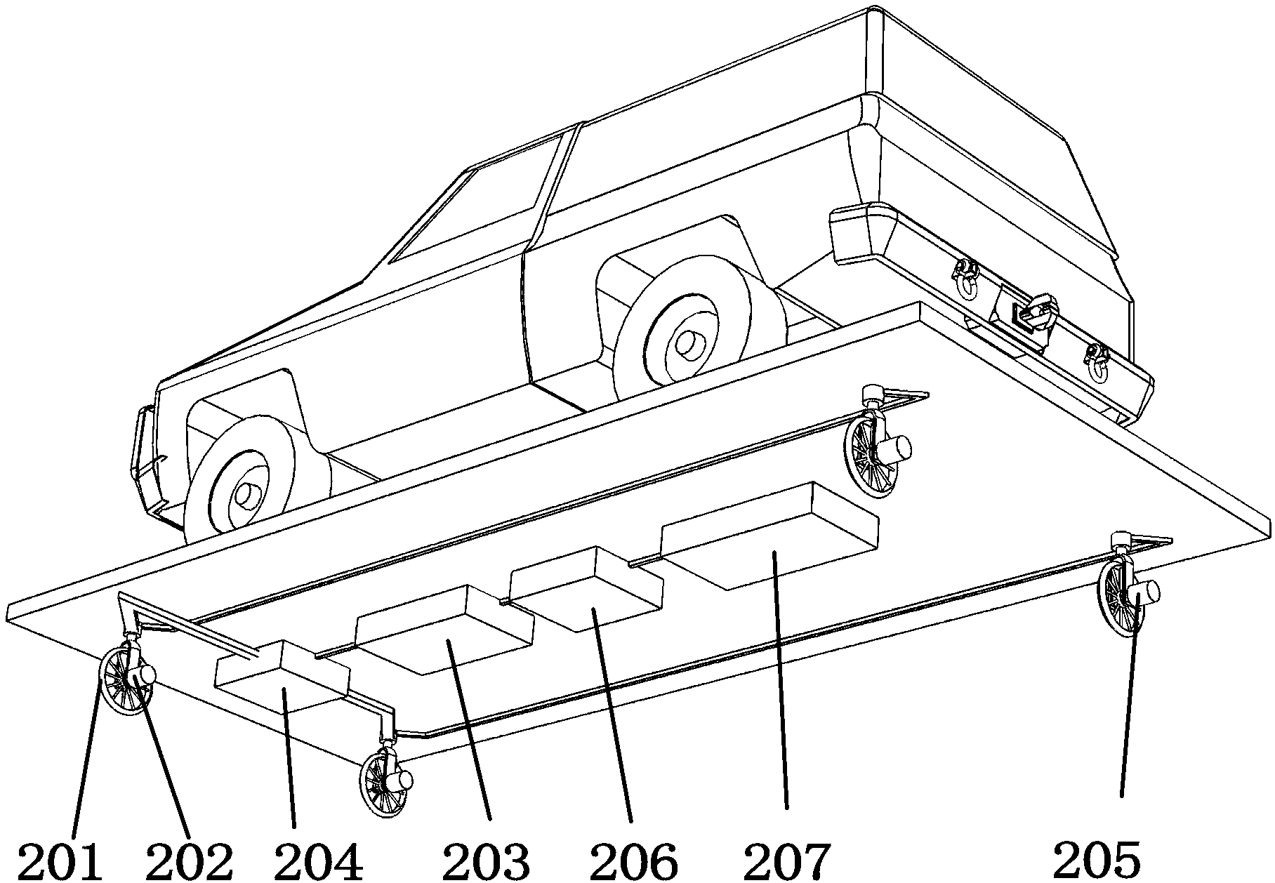 Huarong Road type three-dimensional garage