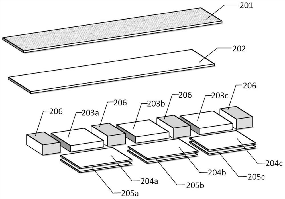 Blood fat test card and application thereof