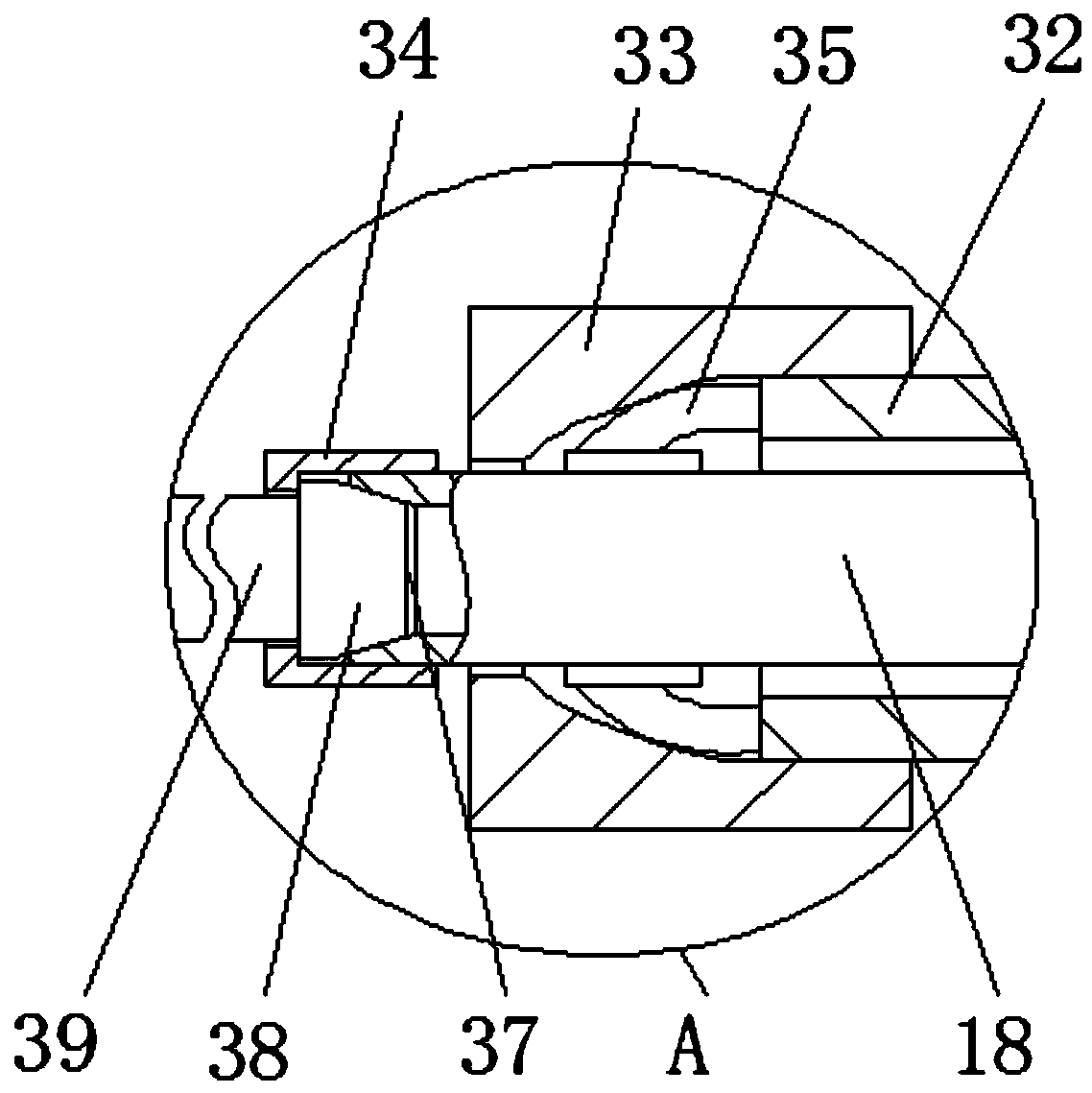 Clinical flushing device and method for urinary surgery