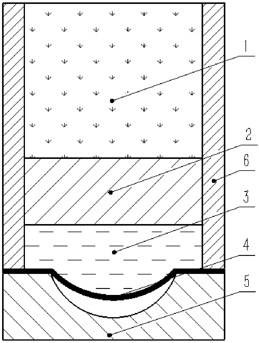 High energy rate pulsating impact hydroforming method