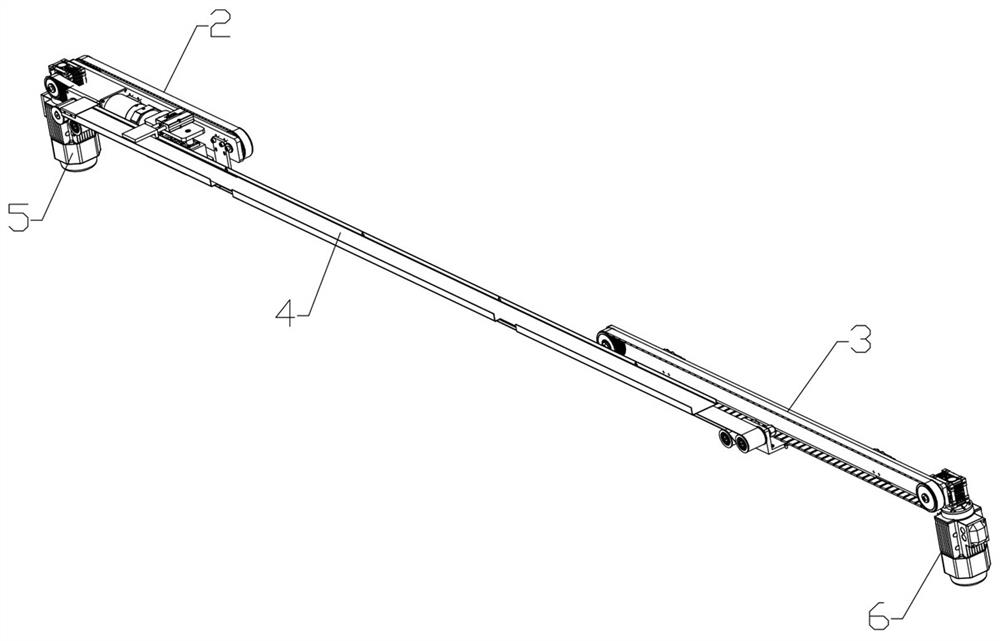 Waste discharging devices of quadrilateral cutting saw and quadrilateral cutting saw