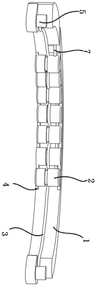 A balloon water pressure orthodontic device