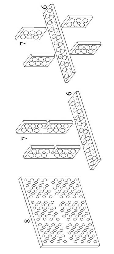 Water film evaporative condenser vacuum tube box