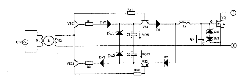 Resonance drive modular control method with dynamic power supply