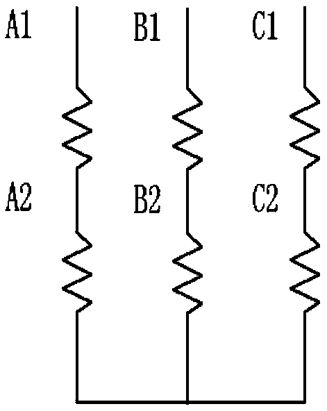 Radially-magnetized double-ring magnetic steel permanent magnet motor