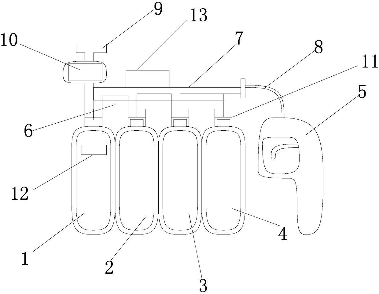 Novel surgical nursing dressing changing apparatus, control system and control method