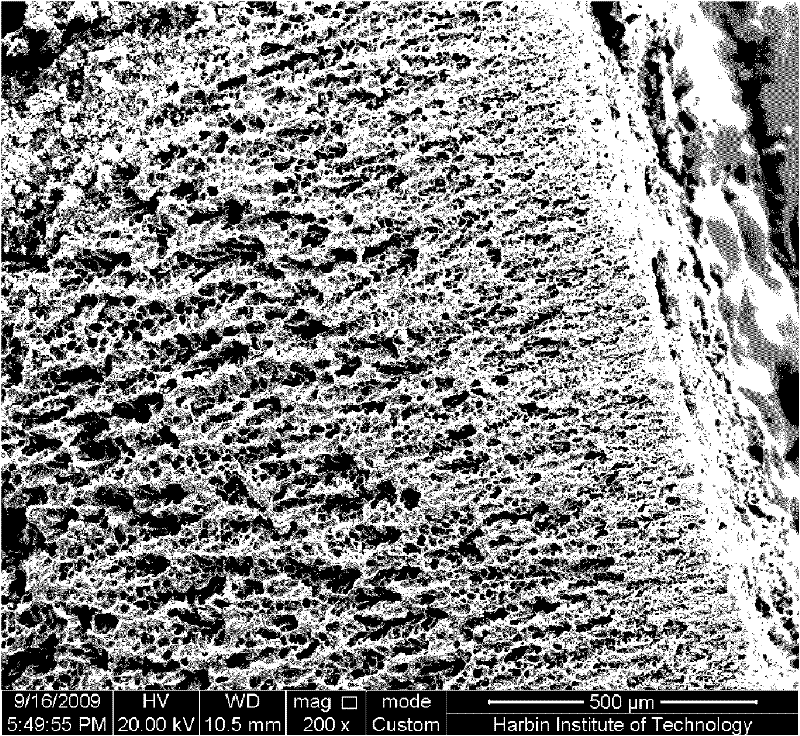 Preparation method of gradient porous alumina ceramics