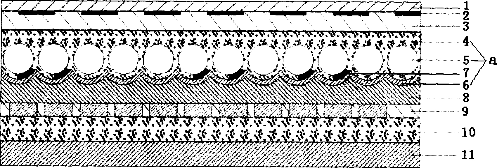 False-proof thin film and its preparing method