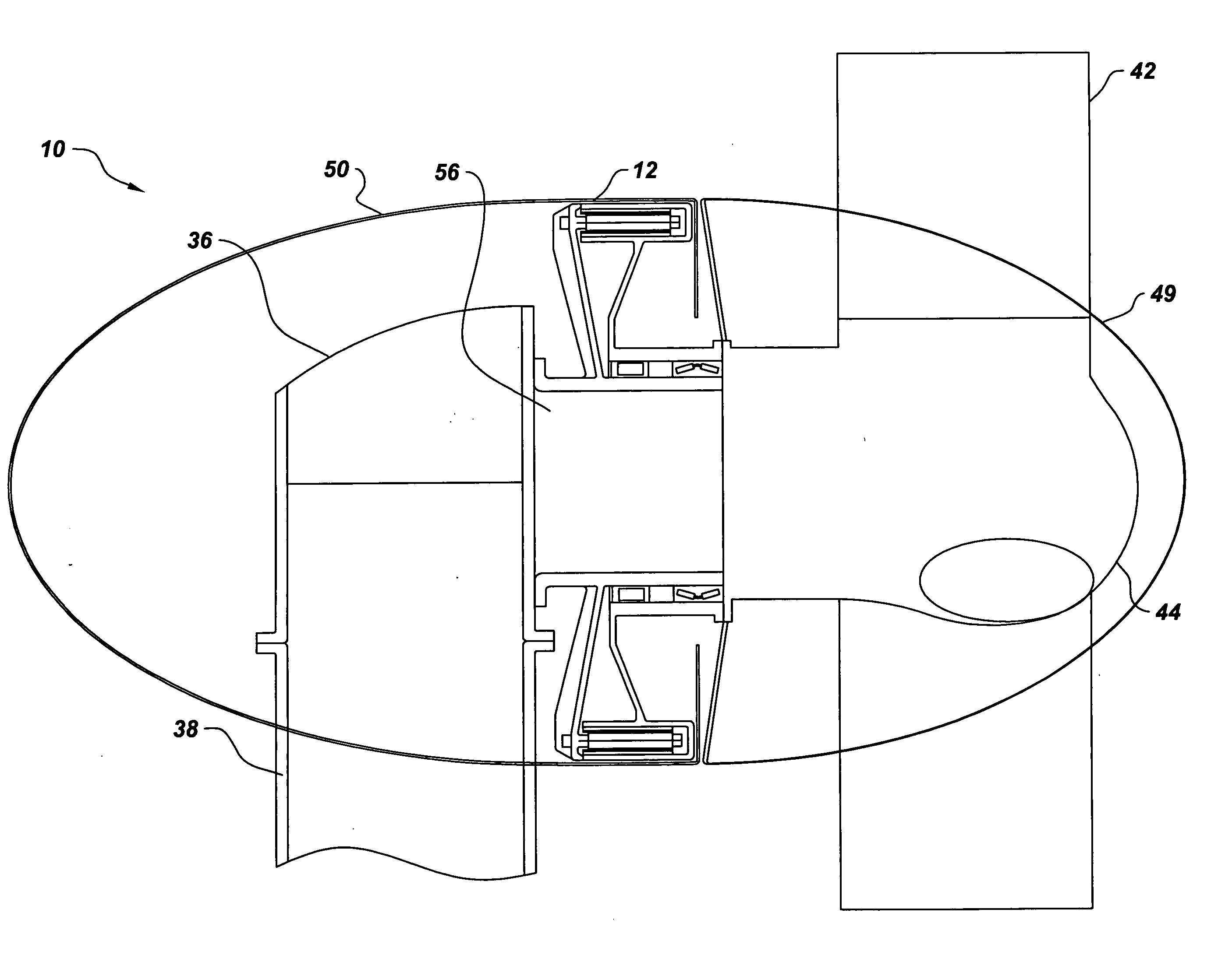 Electrical machine with double-sided lamination stack