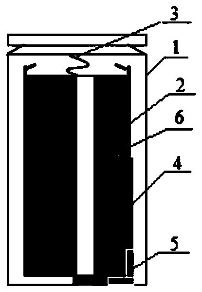 Safe lithium ion battery and preparation method thereof