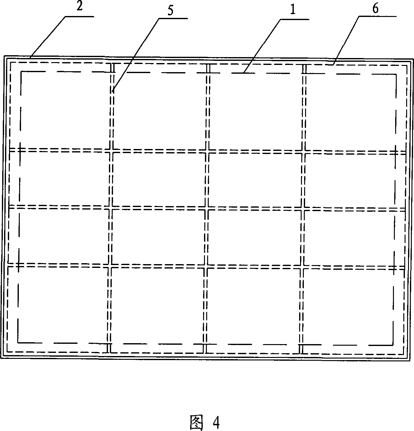 Underwater bridge foundation construction method