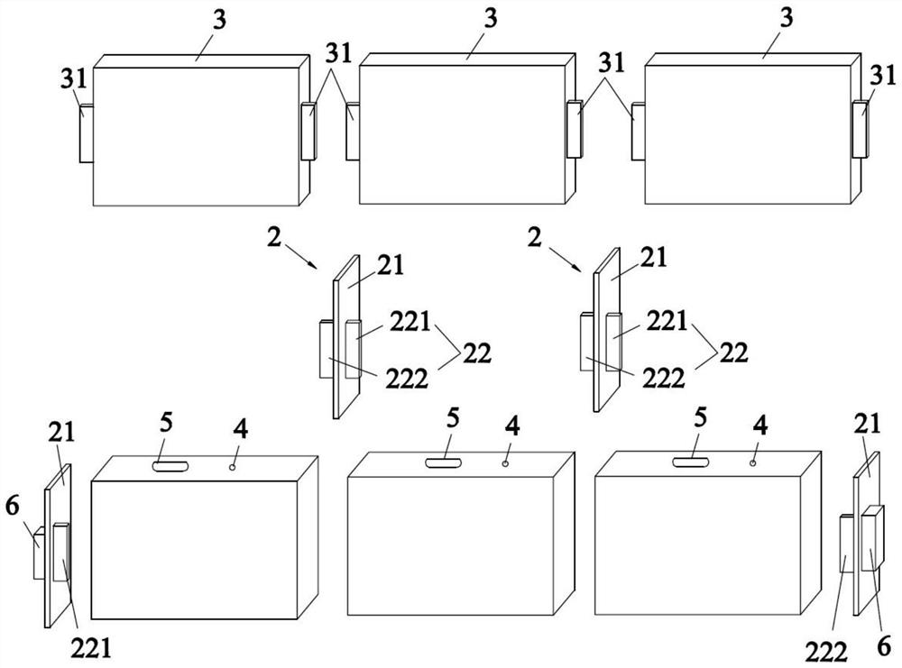 Battery structure and battery module