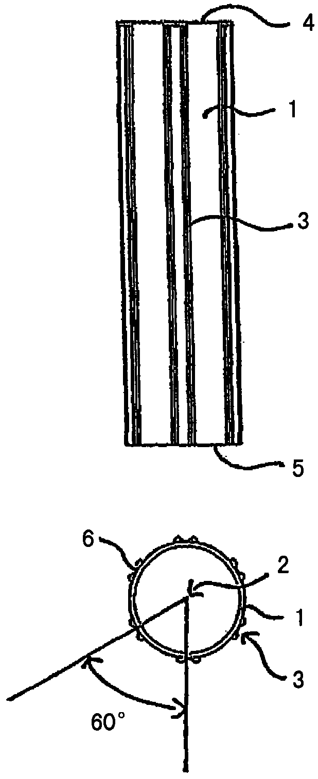 Round cell battery