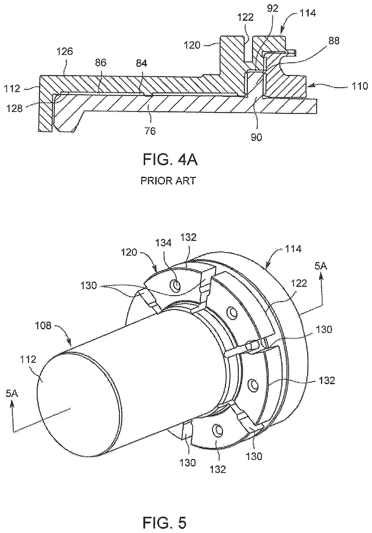 Spiral groove bearing assembly with minimized deflection