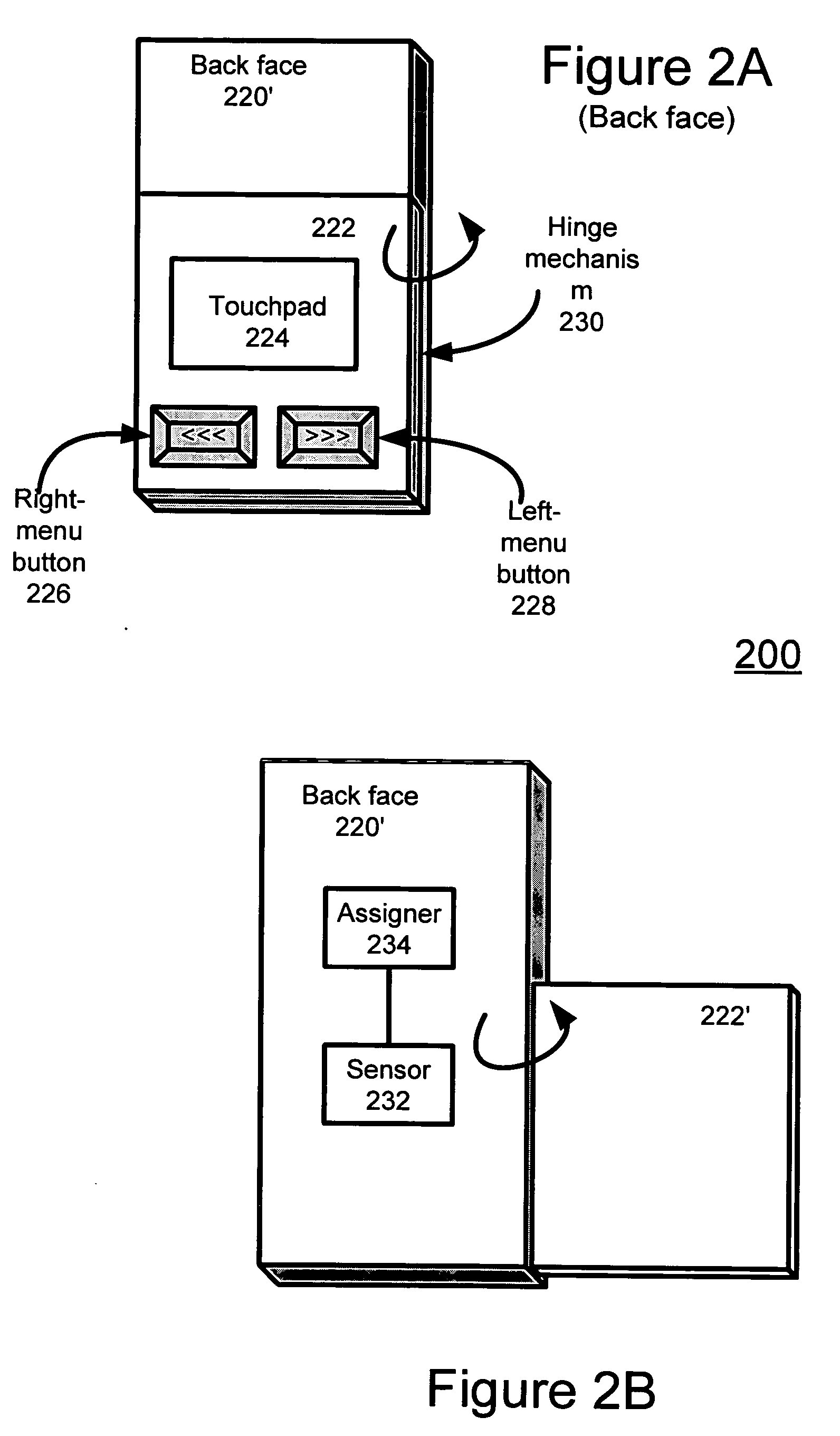 Method and system for providing input mechnisms on a handheld electronic device