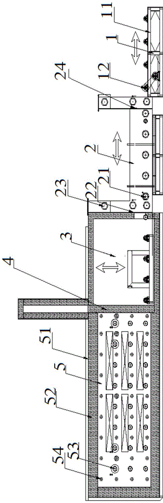 Multi-layer roller hearth waste heat utilization cyclic furnace and waste heat recovery method thereof