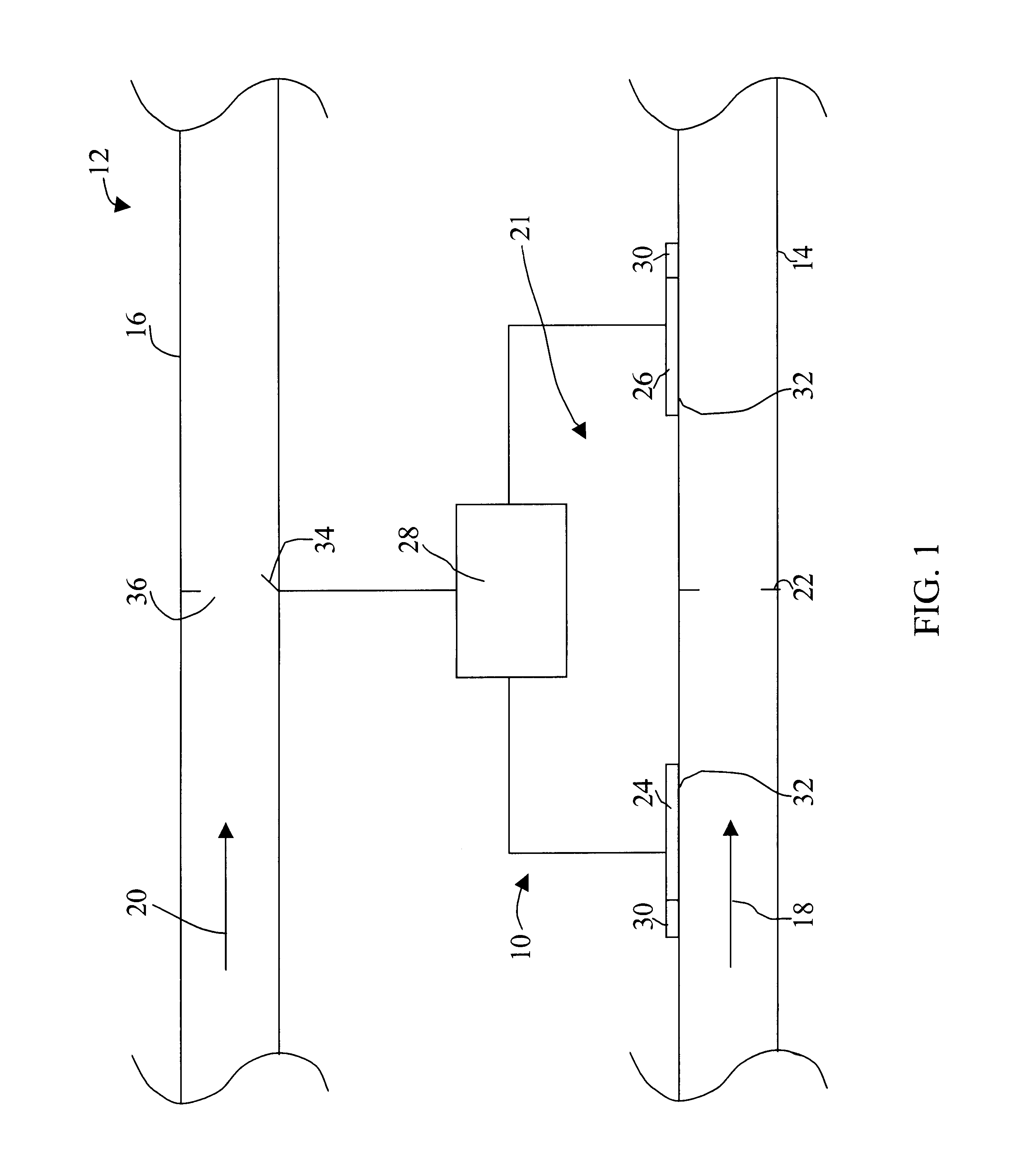 Flow measuring device based on predetermine class of liquid