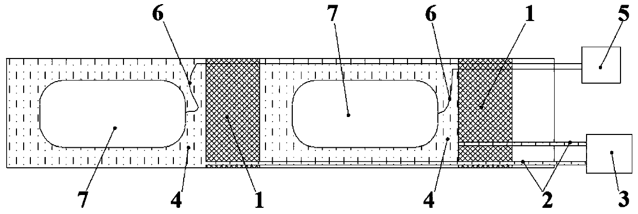 Coal bed hydraulic fracturing and water pressure blasting coupling permeability increase method and device