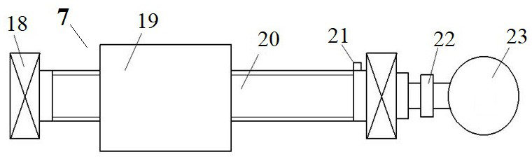 A kind of pressure alternation type microporous inner surface cavitation shot peening equipment and working method