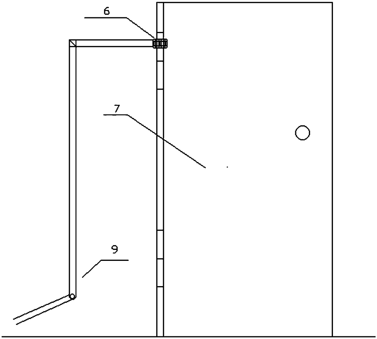 Water-saving automatic flushing toilet