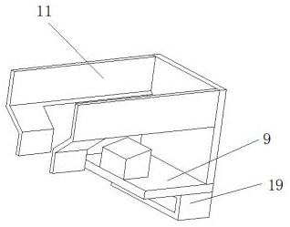 A mud-removing and packing device for iron rod yam harvesting