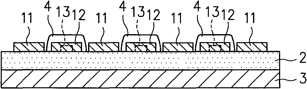 Touch control panel structure and manufacture method thereof