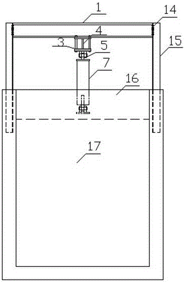 Pile foundation dynamic load test system and test method based on fiber grating