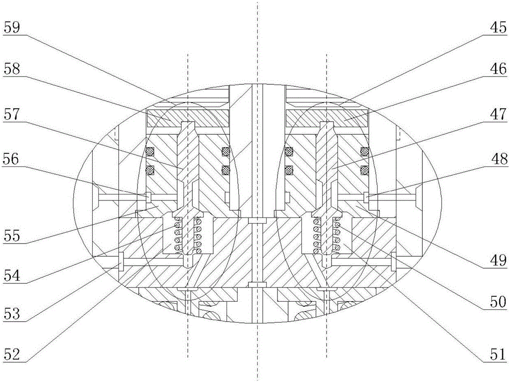 Combined type supercharged dual-piezoelectricity gas jetting device