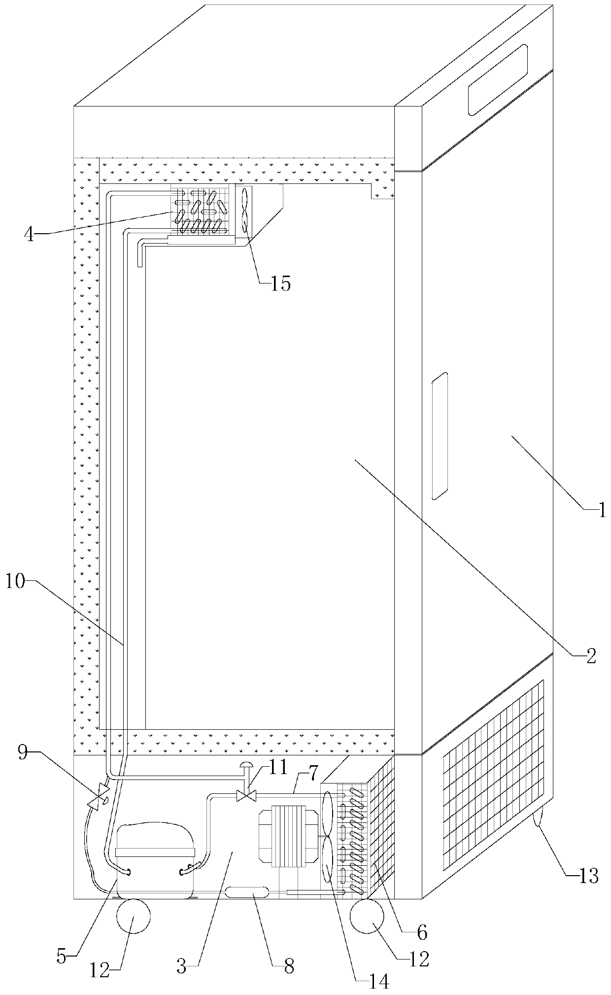 Constant-temperature and constant-humidity climate box