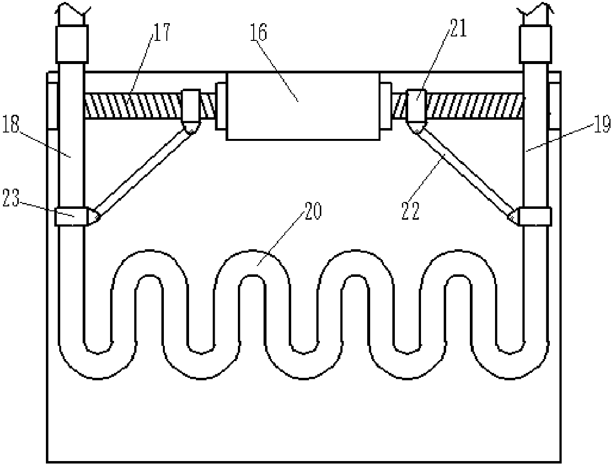 Explosionproof powder stirring device for millstone repair