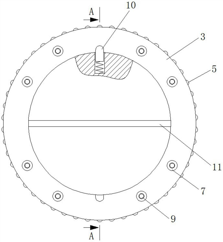 A Reversible Curtain Mounting Frame Based on Rotating Disc