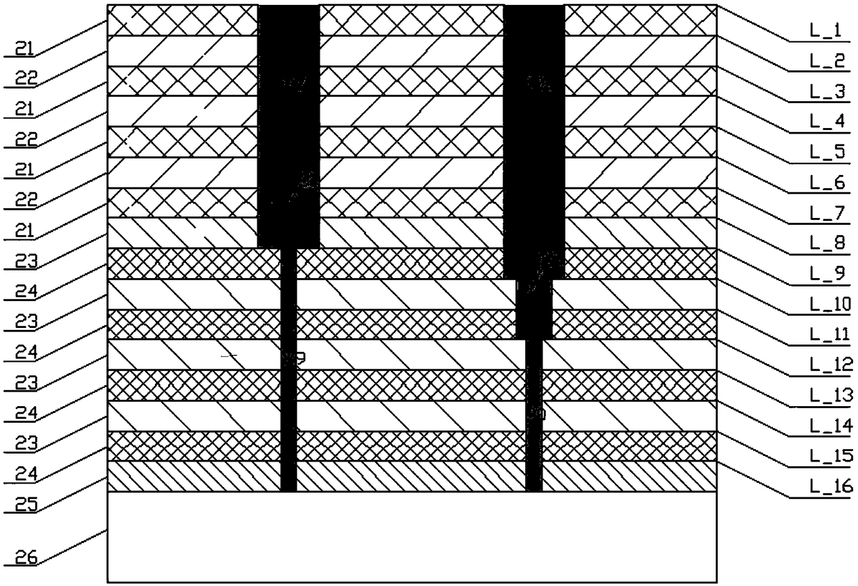 A mixed-pressure metal-based microwave printed board and its design method