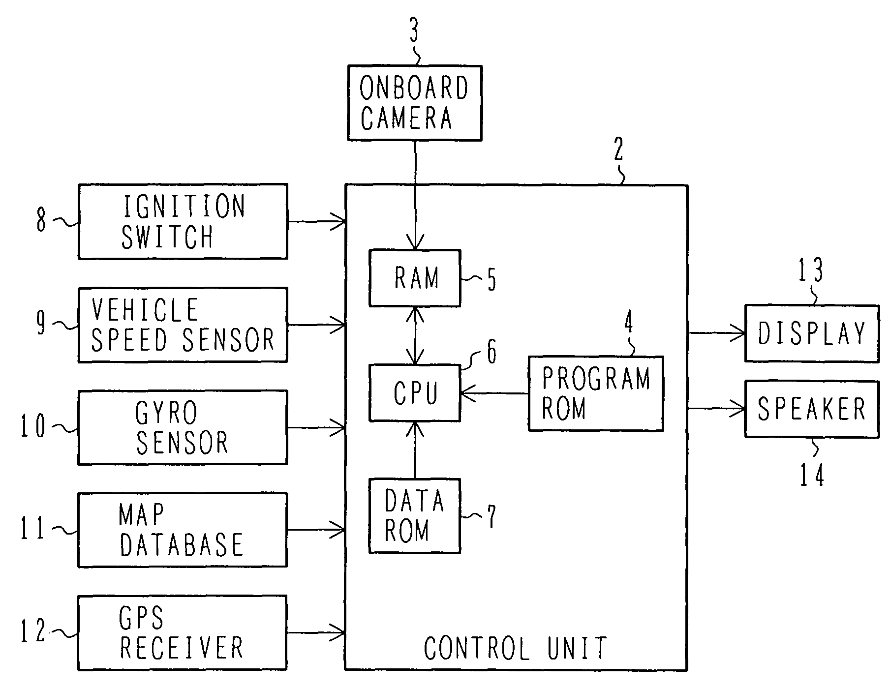 Imaging environment recognition device