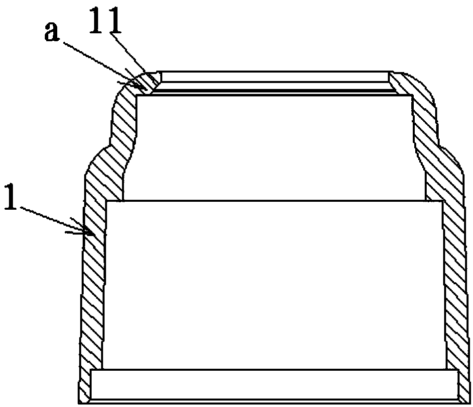 Shell for camera shooting module and camera shooting module containing shell