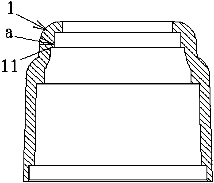 Shell for camera shooting module and camera shooting module containing shell