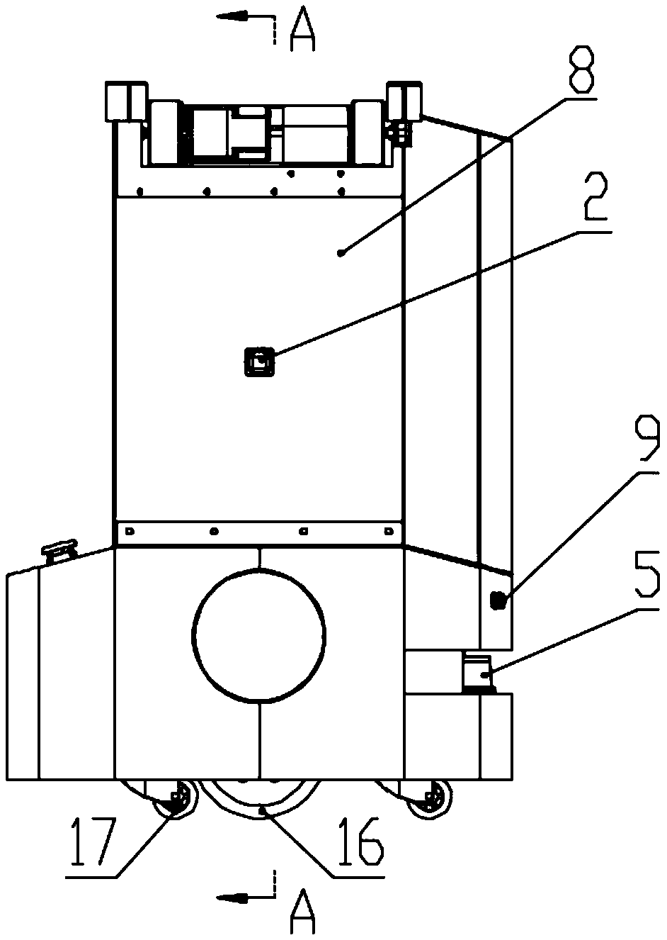 Transportation robot based on laser/vision integrated navigation