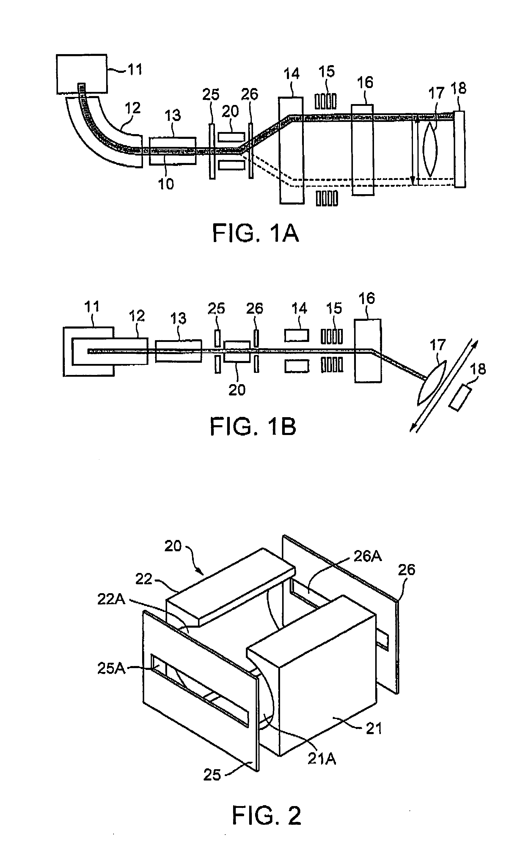 Beam deflecting method, beam deflector for scanning, ion implantation method, and ion implantation system