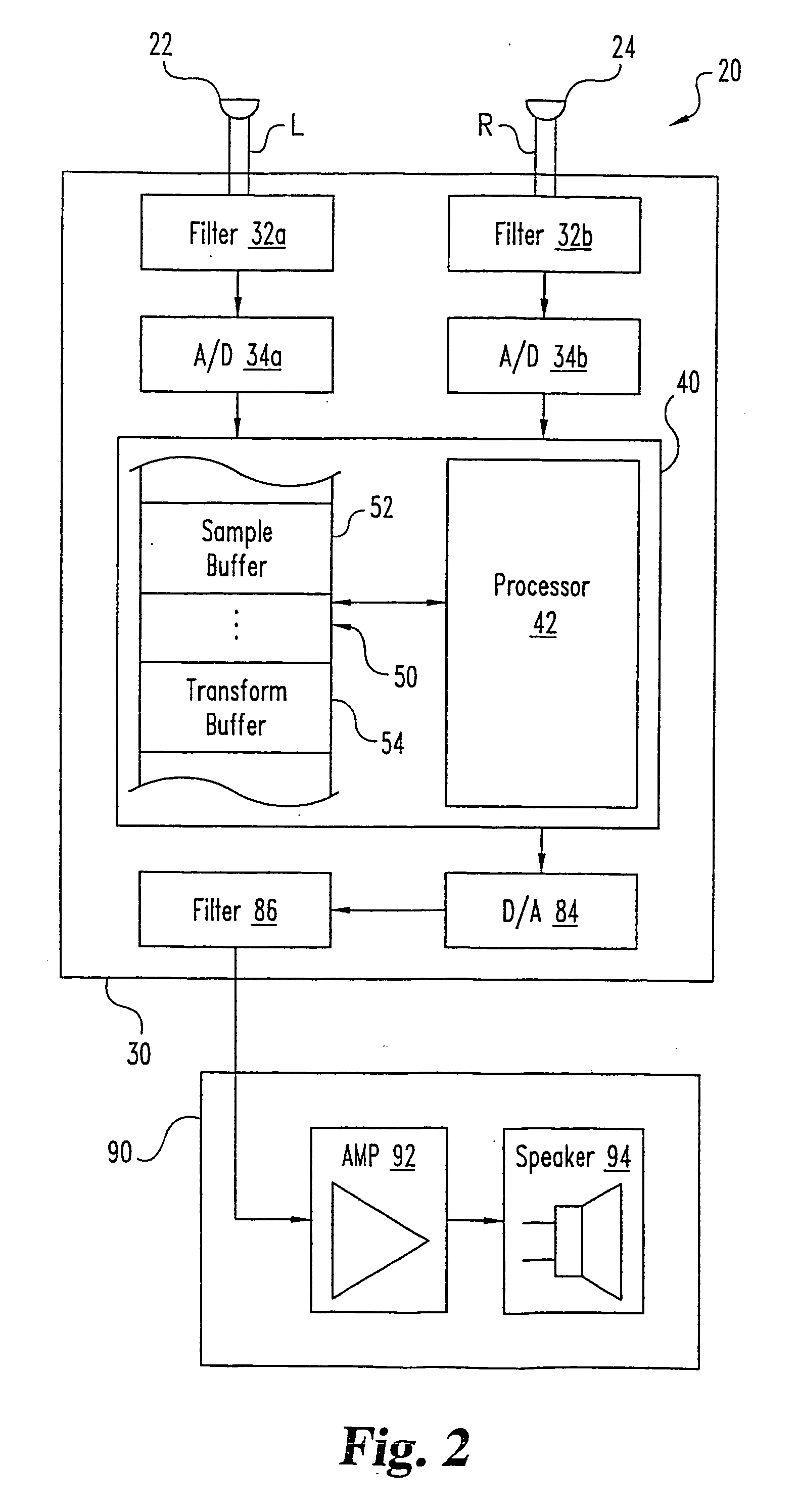 Interference suppression techniques