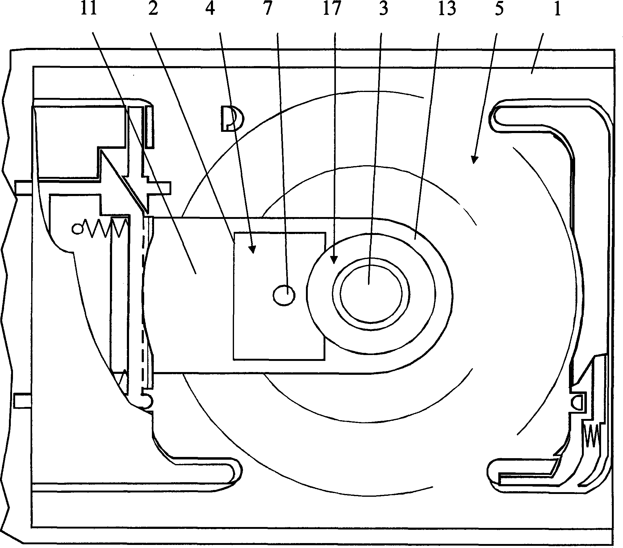 CD read-write equipment and method for manufacturing and regulating/controlling the optical head of the same