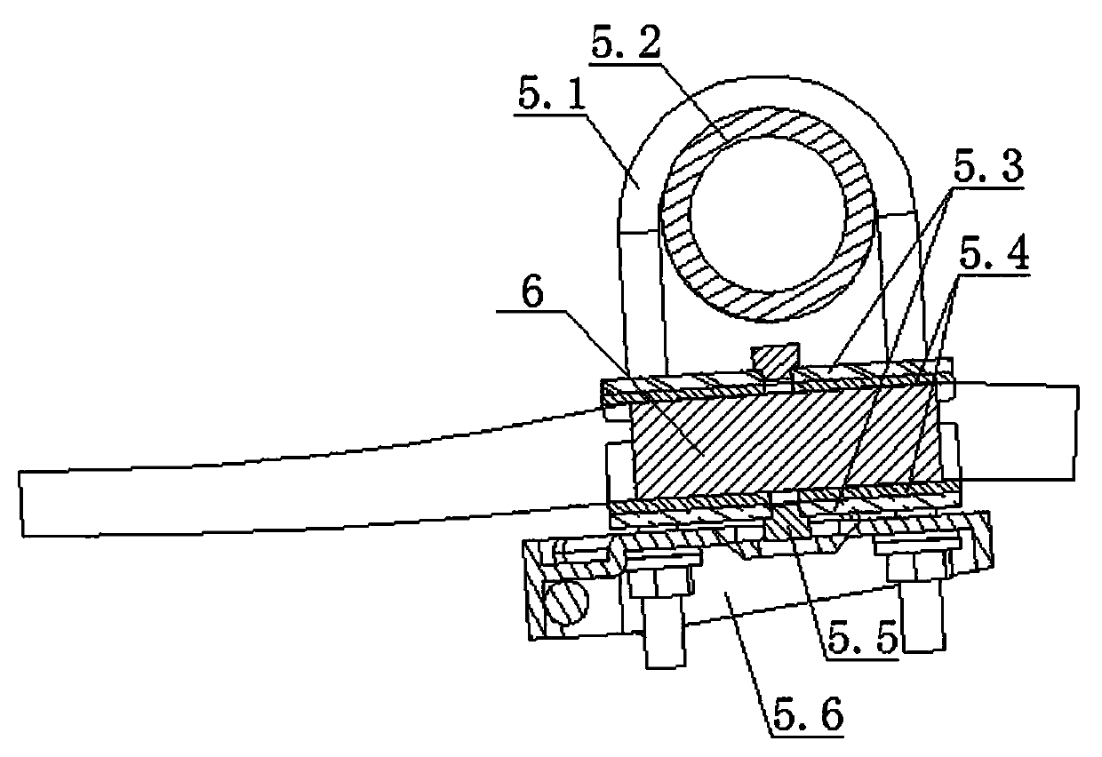 Lightweight rear suspension structure applied to electric automobiles