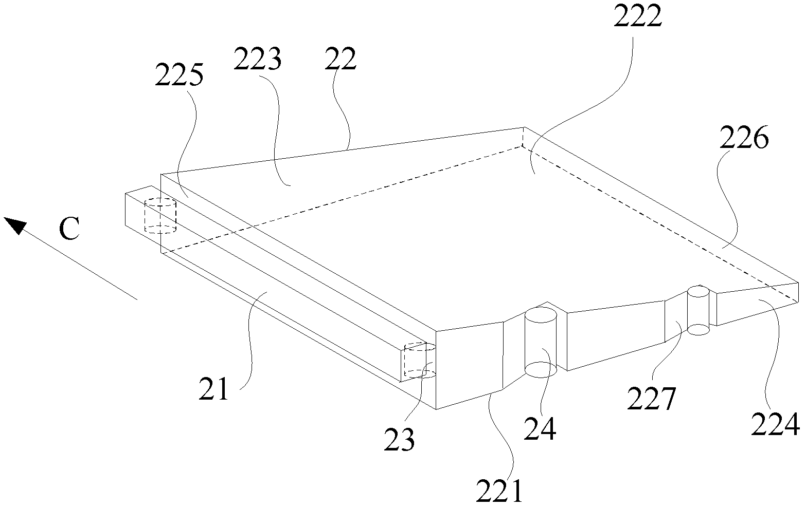 Backlight module and LCD (liquid crystal display)