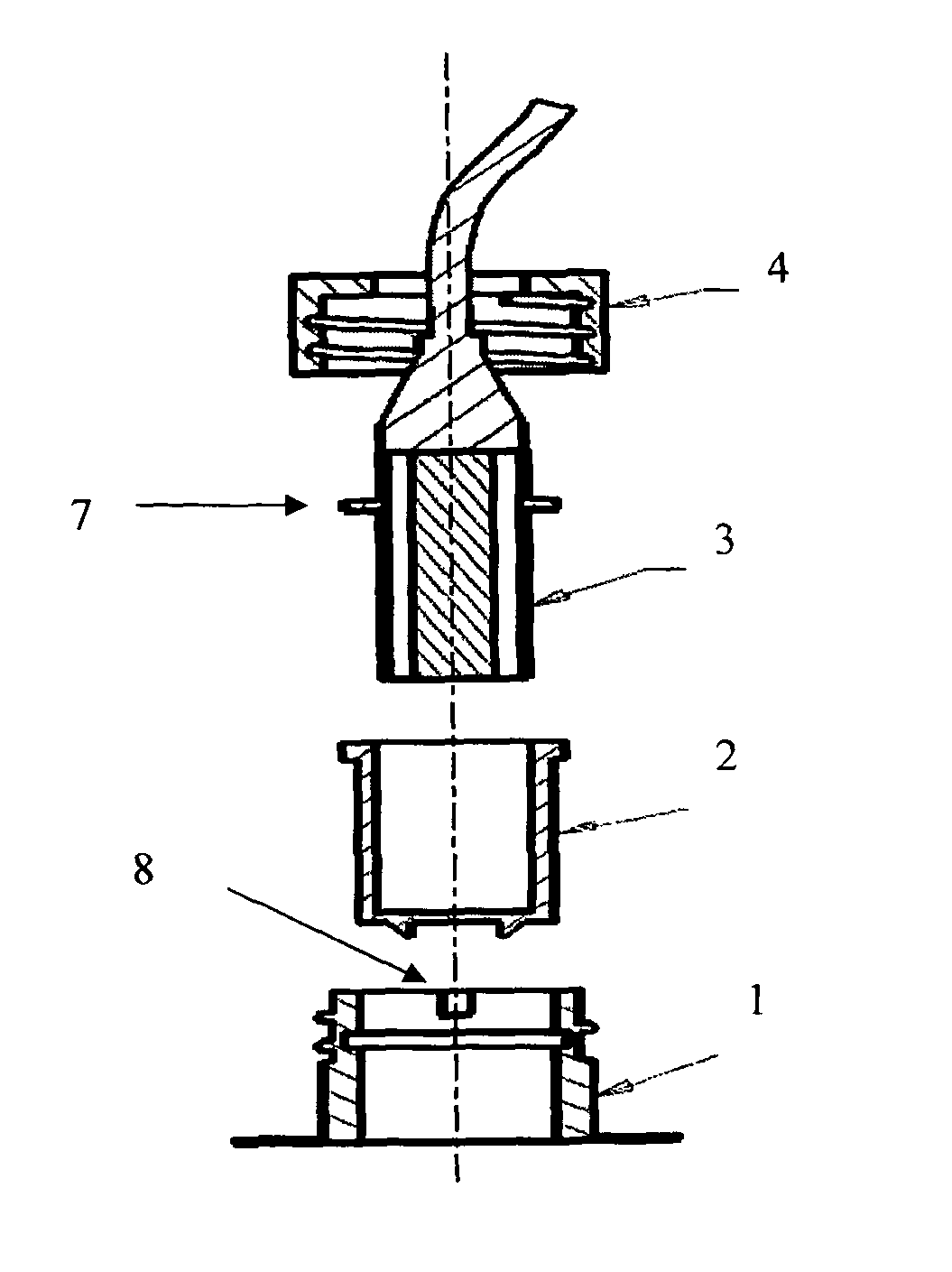 Disposable bioreactor vessel port