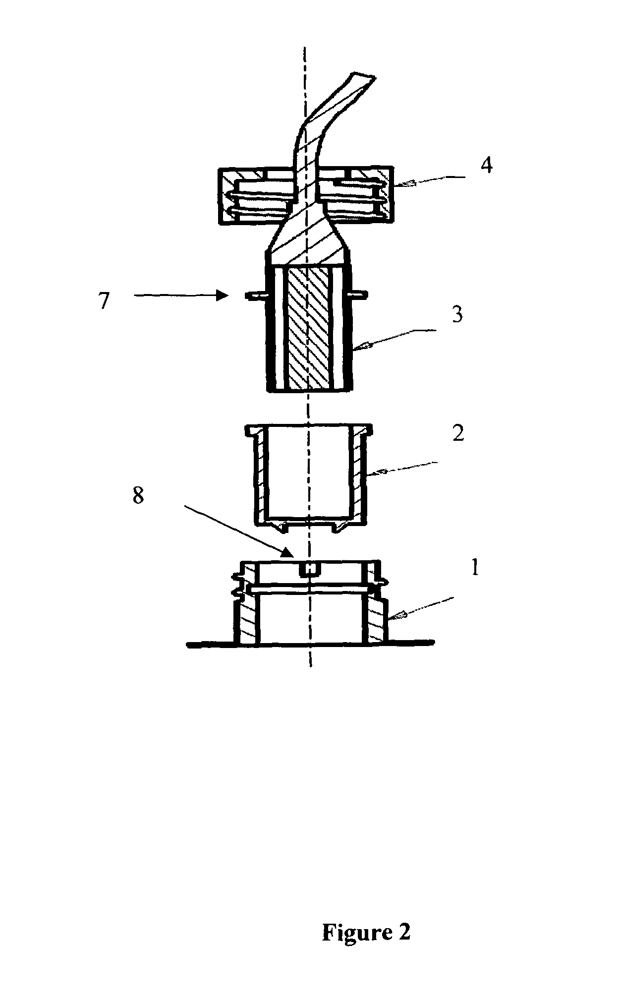 Disposable bioreactor vessel port