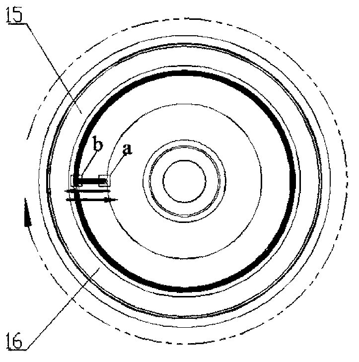 Two-sheet type wheel hub stirring friction welding device