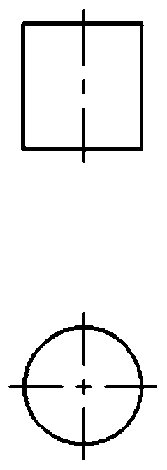 One time shaping method of grooved semi-axis nut