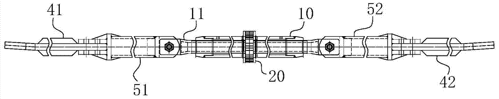 Root distance control device