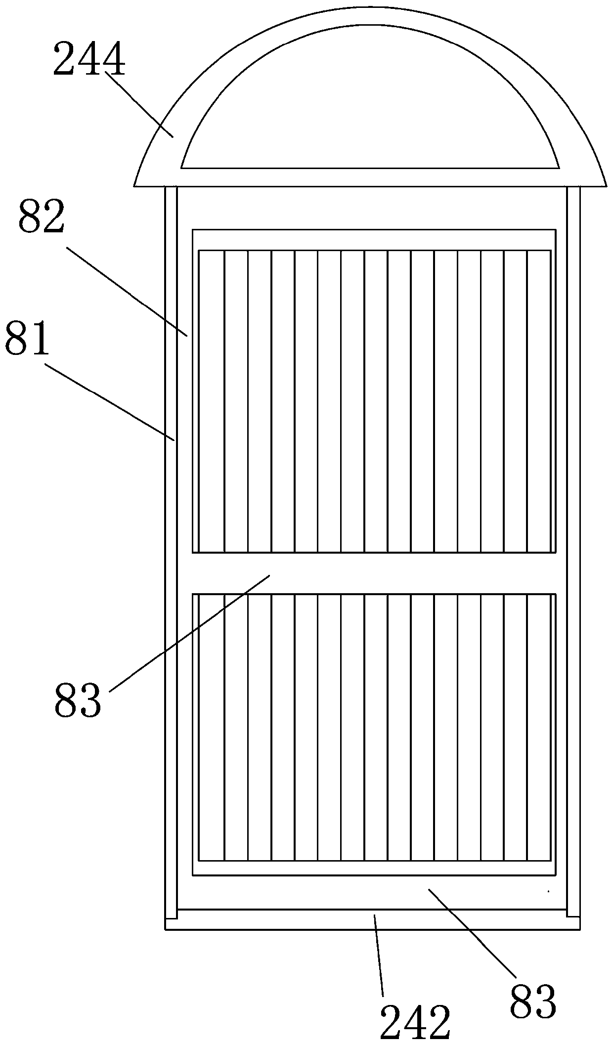 Domestic waste solid-liquid separation equipment