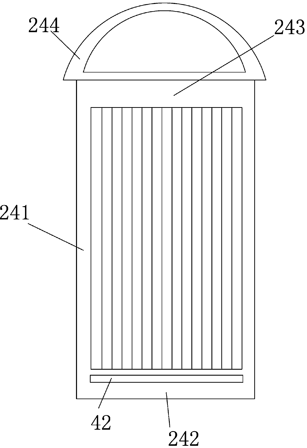 Domestic waste solid-liquid separation equipment