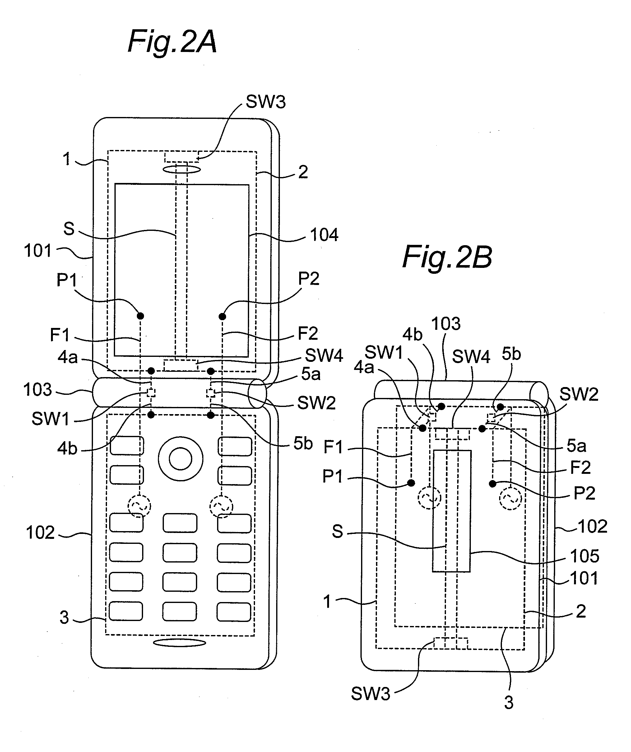 Wireless communication apparatus with housing changing between open and closed states